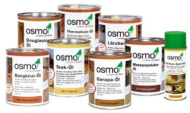 OSMO oleje do tarasow